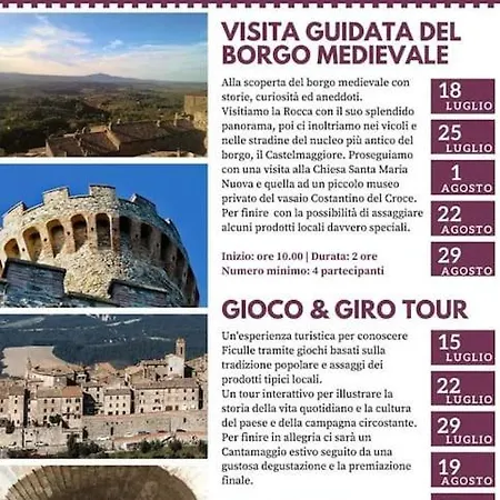 Сasa de vacaciones Casa In Casale Vicino Orvieto Ficulle